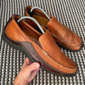 Cole Haan Tucker Venetian slip on brown leather loafer men’s shoe size 10.5